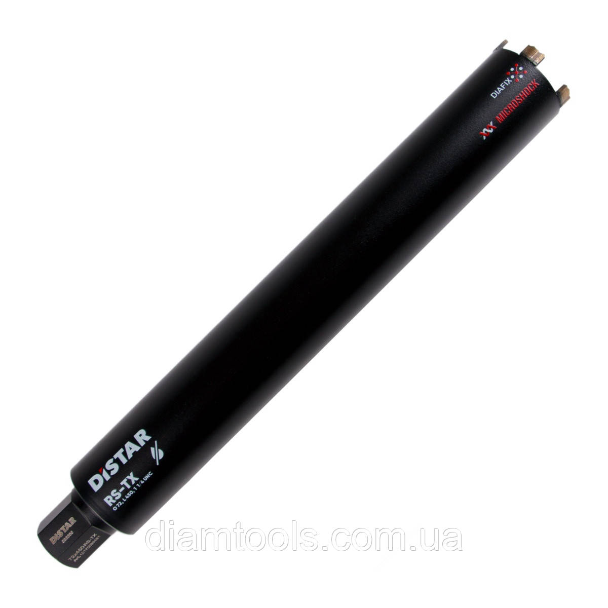 Коронка алмазна по залізобетону Distar 72x450-5 1 1/4 UNC RS-TX