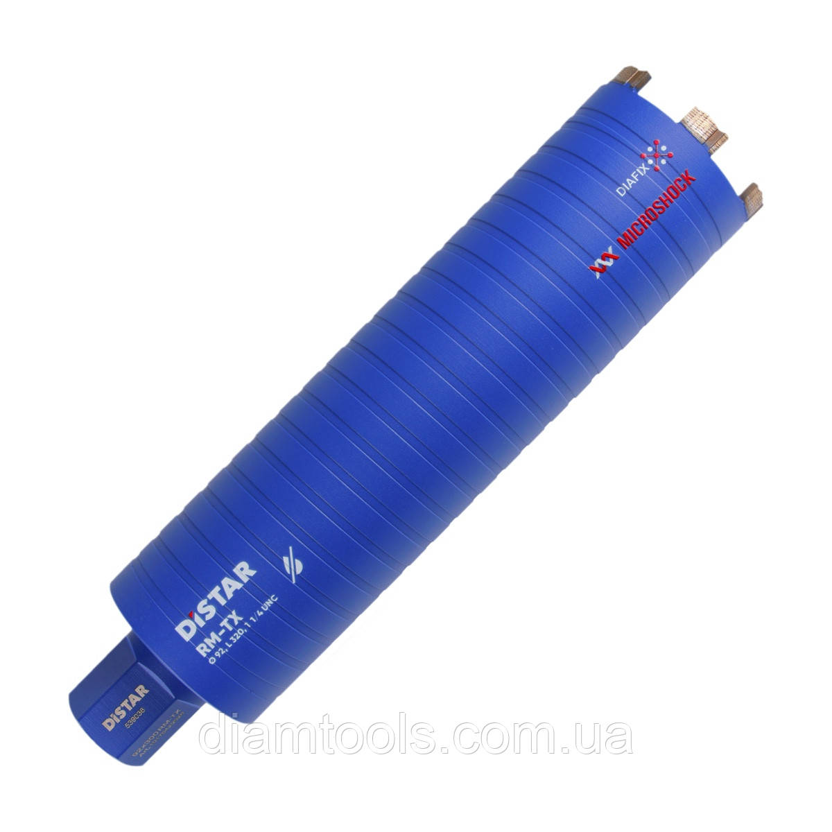Коронка алмазна по залізобетону Distar 92x300-6x1 1/4 RM-TX