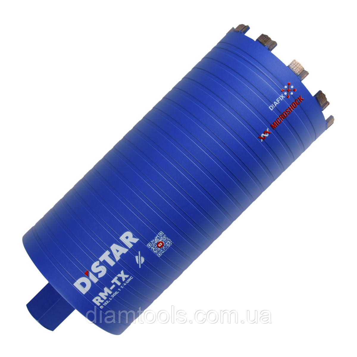 Коронка алмазна по залізобетону Distar 152x300-11x1 1/4 RM-TX