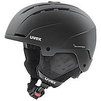 Гірськолижний шолом Uvex Stance Black Matt розмір EU-54-58