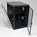 Шафа серверна CMS 18U 600 х 800 х 907 UA-MGSWA188B для мережевого обладнання, фото 3