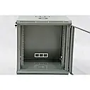 Шафа серверна CMS 12U 600 x 350 x 640 UA-MGSWL1235G для мережевого обладнання, фото 4