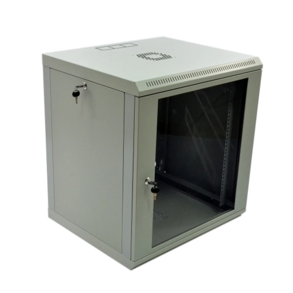 Шафа серверна CMS 12U 600 x 500 x 640 UA-MGSWL125G для мережевого обладнання, фото 1