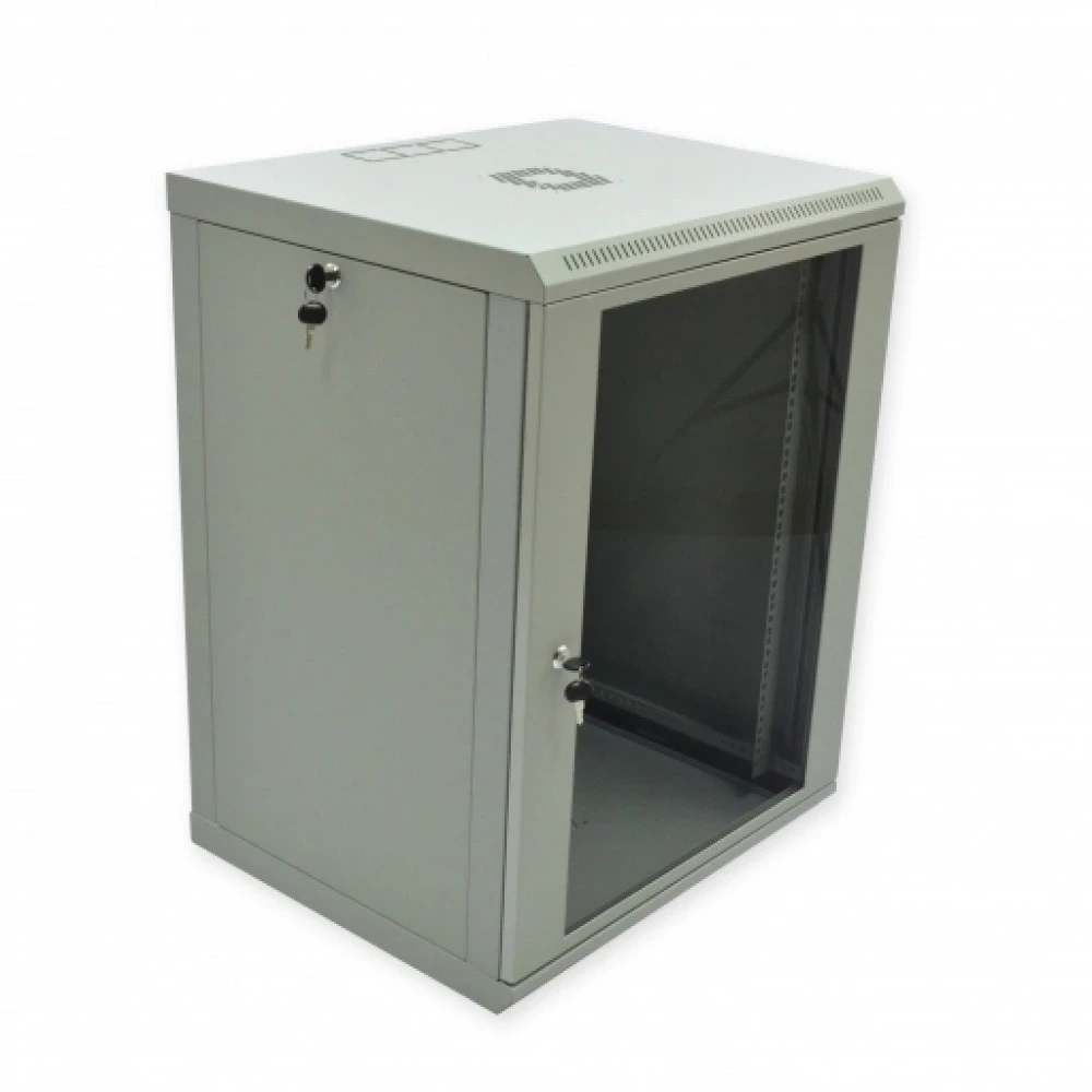 Шафа серверна CMS 15U 600 x 500 x 773 UA-MGSWL155G для мережевого обладнання