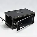 Шафа серверна CMS 4U 600 x 350 x 284 UA-MGSWL435B для мережевого обладнання, фото 3