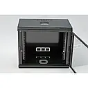Шафа серверна CMS 9U 600 x 350 x 507 UA-MGSWL935B для мережевого обладнання, фото 5