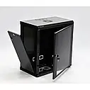 Шафа серверна CMS 12U 600 x 350 x 640 UA-MGSWL1235B для мережевого обладнання, фото 3