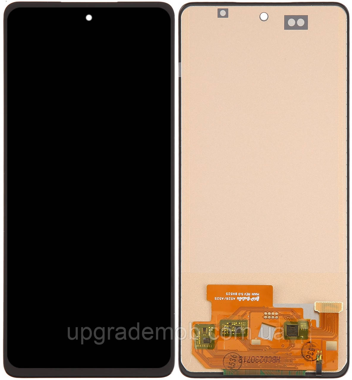 Дисплей модуль тачскрин Samsung A536 Galaxy A53 5G чорний TFT без функції відбитка пальця