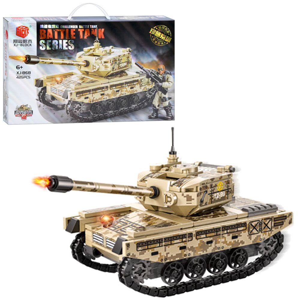 Конструктор-танк "Challenger Battle Tank" (425 деталей) арт. XJ-868 C