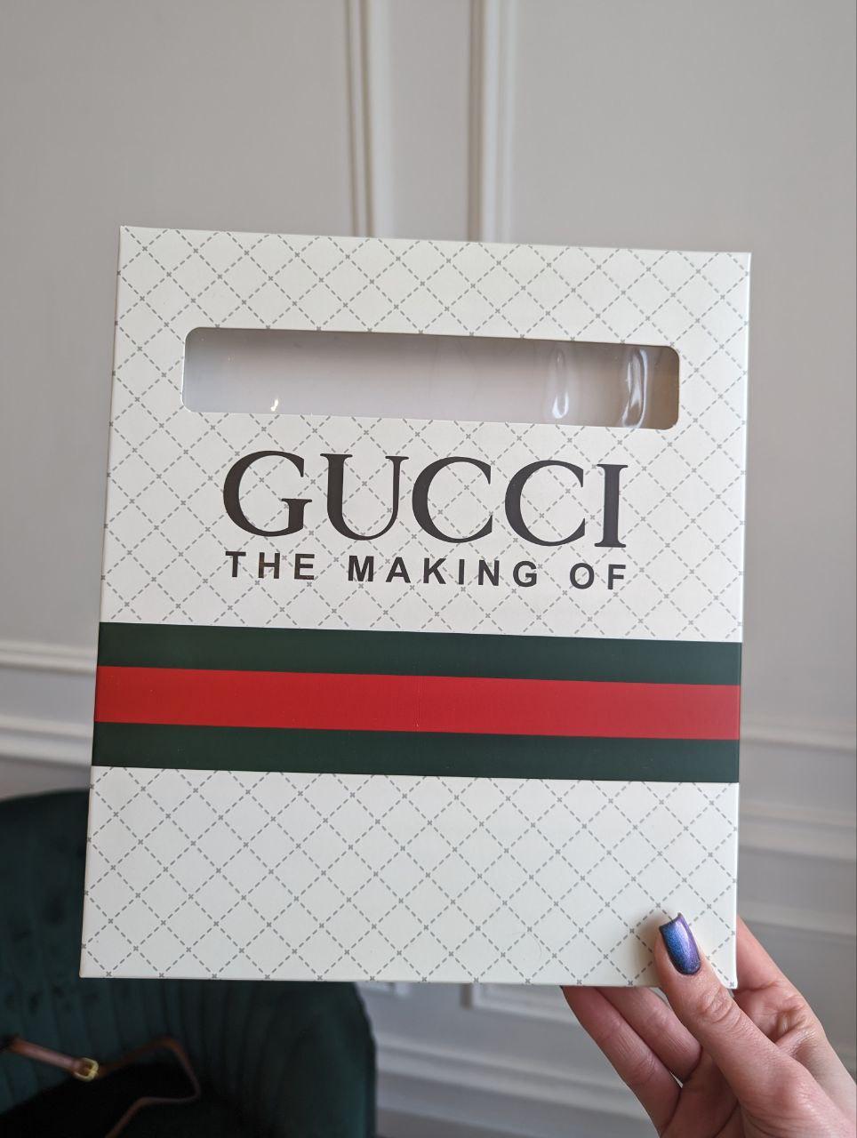 Фірмова упаковка для шарфа, палантина Гуччі, фото 1