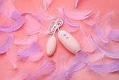 Вакуумний стимулятор з віброяйцом 2-в-1 KISSTOY Miss VV Pink, фото 5