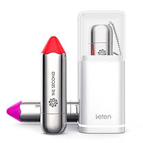 Вібропуля Leten The Second pretty pink з індукційної зарядкою, водонепроникна, дуже потужна, фото 4