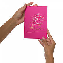 Подарункова листівка з набором Сашетів та Конверт Kama Sutra Same Penis Forever полуничка, фото 2