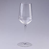 LUGI Келих для вина високий на ніжці прозорий зі скла набір 6 шт.