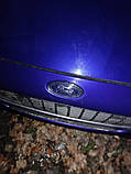 Емблема передня 2013-2017 112мм/47мм (на клямках-2024самоклейка) для Ford Fiesta рр, фото 4
