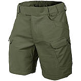 Шорти Helikon-Tex Urban Tactical Shorts 8,5 PolyCotton Ripstop Olive Green, фото 6