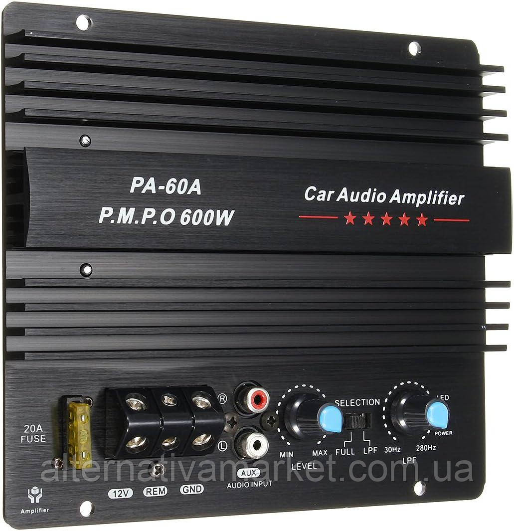 Підсилювач PA-60A, що вбудовується для активного сабвуфера (100W / 600W), фото 1