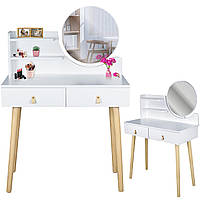 Новинка! Туалетный столик JUMI Scandi 3 White