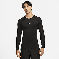 Футболка компресионная Nike Pro Men's Dri-FIT Tight Long-Sleeve Fitness Top (FB7919-010)