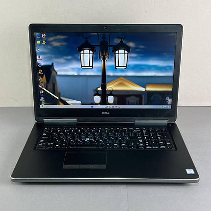 Б/в Ноутбук Dell Precision 7720 17.3" 1920x1080| i7-7820HQ| 32GB RAM| 512GB SSD+500GB HDD| Quadro P3000 6GB, фото 1