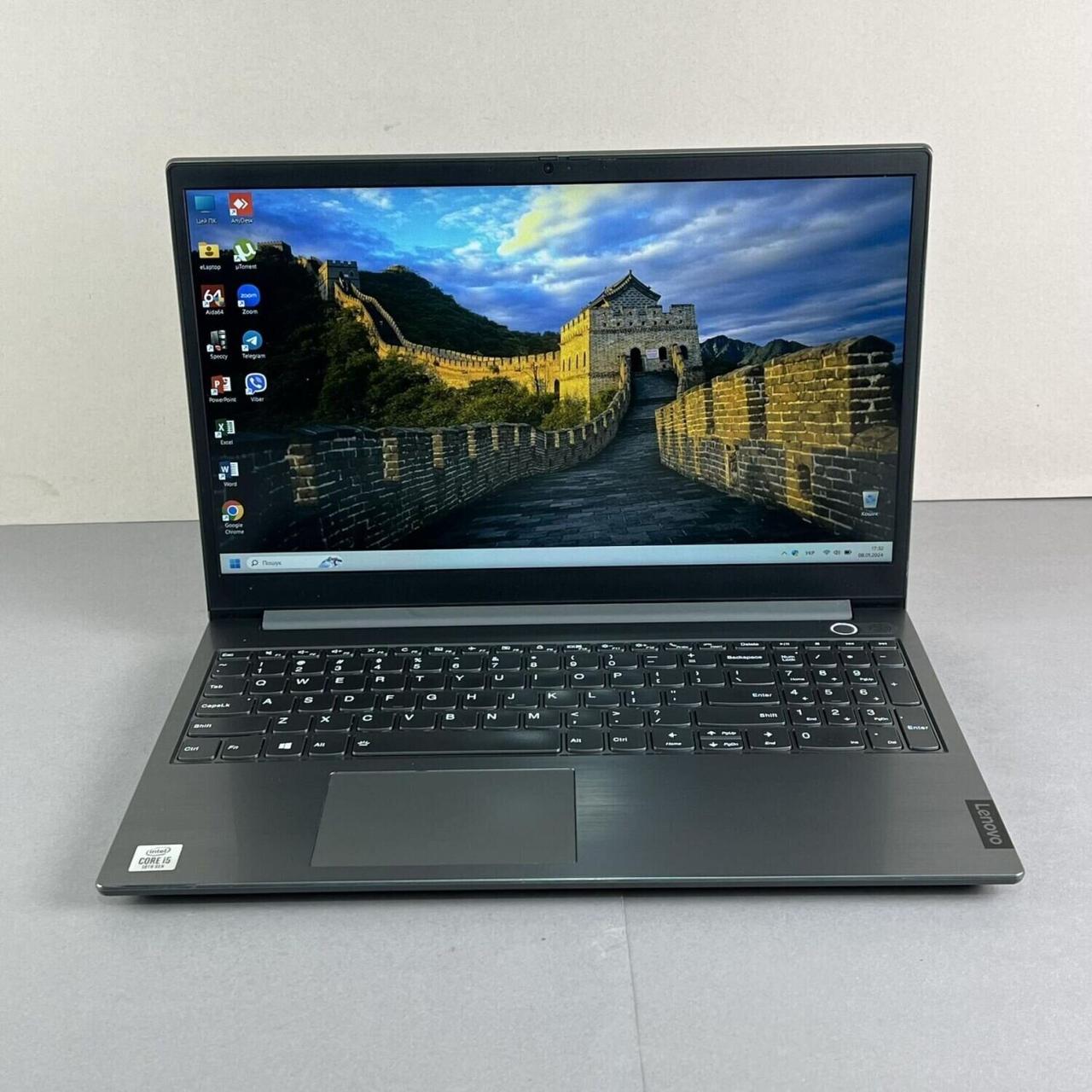 Б/в Ультрабук Lenovo ThinkBook 15-IML 15.6" 1920x1080| Core i5-1035G1| 16 GB RAM| 256 GB SSD| UHD for 10th Gen