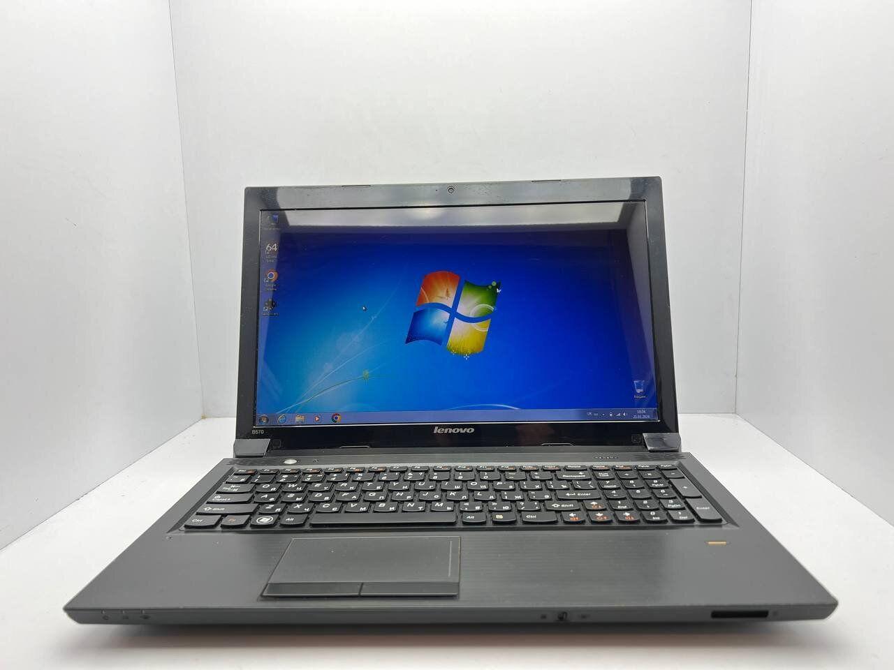 Б/в Ноутбук Lenovo IdeaPad B570 15.6" 1366x768| Core i3-2310M| 6 GB RAM| 500 GB HDD| HD 3000