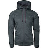 Кофта Helikon-Tex URBAN TACTICAL HOODIE (FullZip), Melange Black/Grey, фото 4