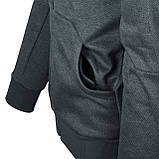 Кофта Helikon-Tex URBAN TACTICAL HOODIE (FullZip), Melange Black/Grey, фото 7