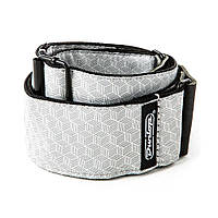 Ремінь гітарний DUNLOP D6712 JACQUARD CUBE HATCH LIGHT GREY STRAP