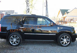 Дефлектори вікон (вітровики) для Cadillac Cadillac Escalade 3 2007-2014