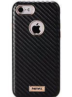 Силиконовый чехол Carbon для iPhone 7 черный Remax 700502 h