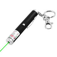 Лазерная указка фонарь 712 встроенный аккумулятор ЗУ microUSB Зеленый луч
