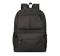 Рюкзак для ноутбука 15.6 ", матеріал нейлон, вихід під USB-кабель, чорний, Q50