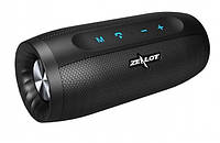 Беспроводная Bluetooth колонка Zealot S16 стереозвук HiFi (Черный)