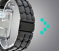 Уникальные бинарные мужские часы Skmei 0926 (Черные)