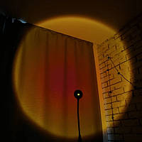 Проекционный светильник заката лампа-ночник, Лампа из тик тока закат, Лампа для селфи закат YH-197 солнца