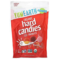 YumEarth, Органические леденцы, любимые фрукты, 368,5 г