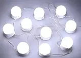 Підсвічування для гримерного дзеркала для макіяжу Mirror lights-meet different 10 LED лампочок iC227, фото 3