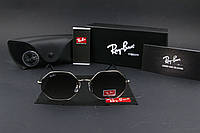 Солнцезащитные очки RAY BAN (арт. RB1972) черные/серебряная оправа/градиент