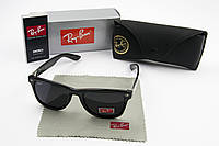 Солнцезащитные очки RAY BAN поляризационные UV400 (арт. P2152) черные глянец