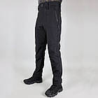 🔥 Костюм soft shell "Scout" (Черний) куртка + штани (непромокальний костюм, тактичний, військовий), фото 8