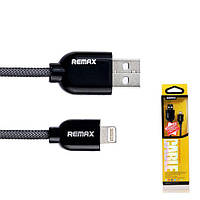 Lightning кабель Super Cable 1m black Remax 300401 h