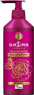 Шампунь для зміцнення та росту волосся на рожевій воді Dalas 721426 500 мл b