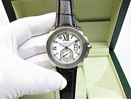 CARTIER CALIBLE DE CARTIER 41MM SIVLER WHITE. AAA