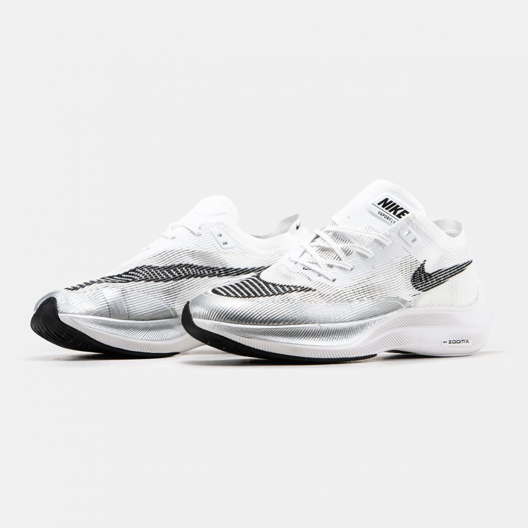 Nike Air Zoom Vaporfly White кроссовки и кеды высокое качество - фото 6 - id-p2095467815