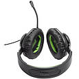 Навушники JBL Quantum 100X for Xbox Black (JBLQ100XBLKGRN), фото 3