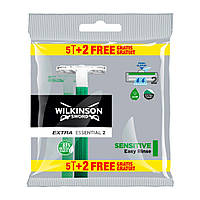 Бритва одноразовая Wilkinson Extra2 Essential Sensitive 5+2 шт