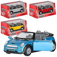 Машинка инертная Kinsmart Mini Cooper KT5089W 12.5 см h