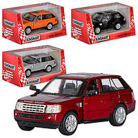 Машинка инертная Kinsmart Range Rover KT-5312-W 12.5 см h