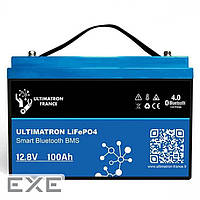 Батарея для ДБЖ 12В 100Aч Ultimatron UBL-12-100S, LiFePO4 Lithium Battery 12.8V 100Ah With Bluetoot